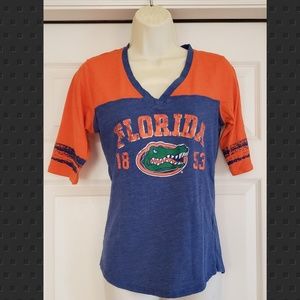 UF Florida Gators Women's Baseball Style Shirt